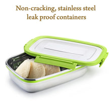 stainless Steel Lunch Pack for Office & School Use - Justgrabit Inc.