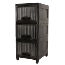 3 - Layer Plastic Storage Drawer Cabinet - justgrabit.in | Just Grab It