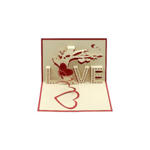 3D Paper Wish Card High Quality Paper Card All Design Card Good Wishing Card (Birthday , Valentine , love , Christmas Card) (1Pc ) - justgrabit.in | Just Grab It