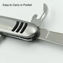 Outdoor Cutlery Picnic Tableware; Stainless Steel 5 - in - 1 - Justgrabit Inc.