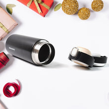 Stainless Steel Insulated Vacuum Bottle With Insulated Cap Lock (350ml) Approx - Justgrabit Inc.