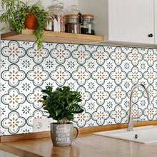 Peel and Stick Floor Tiles Kitchen / Bathroom Backsplash Sticker Detachable Waterproof DIY Tile Stickers for Wall Decoration Tiles Home Decoration (8x8 Inch / 10 Pcs Set) - Justgrabit Inc.