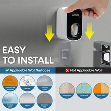 ABS Automatic Toothpaste Dispenser Space Saving for Home Bath Accessory (1 Pc) - justgrabit.in | Just Grab It