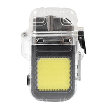 USB Rechargeable Electric Lighter & 3 Modes COB Flashlight (1 Pc) - justgrabit.in | Just Grab It