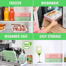 Leak - Proof Lunch Box with 4 Compartments for School & Office Use - justgrabit.in | Just Grab It