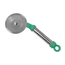 Kitchen Stainless Steel Wheel Pizza Cutter (1 pc) - justgrabit.in | Just Grab It