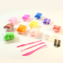 Kids 12 Color Antibacterial Super Clay Set for Creative Play (1 Set) - justgrabit.in | Just Grab It
