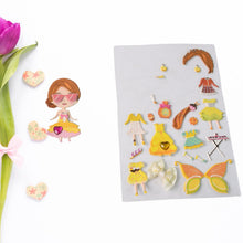 Multipurpose Adhesive 3D Stickers (1 Sheet / Mix Design) - justgrabit.in | Just Grab It