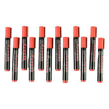 Premium Permanent Red Marker Pen Set (12 Pcs Set) - justgrabit.in | Just Grab It