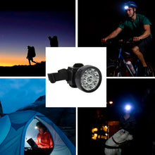 Head Lamp 9 Led Long Range Rechargeable Lamp Use For Farmers, Fishing - justgrabit.in | Just Grab It