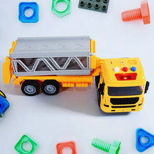 Realistic Long - Haul Toy Vehicle Transport Playset with Lights and Sound - Justgrabit Inc.