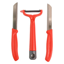 Apex 3 - Piece Stainless Steel Kitchen Knife and Peeler Set - Justgrabit Inc.