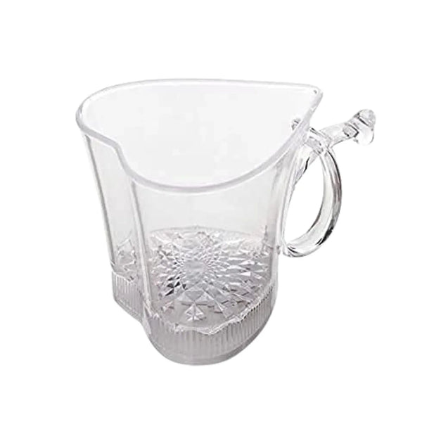 Heart Shape Activated Blinking Led Glass Cup - justgrabit.in | Just Grab It