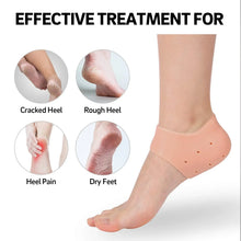 Anti Crack Silicon Gel Heel Moisturizing Socks for Foot Care Men Women (Loose Pack) - Justgrabit Inc.