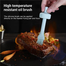 2 in 1 Glass Oil dispenser jar / Bottle with brush (1 Set) - justgrabit.in | Just Grab It