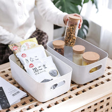 Storage Boxes Plastic Kitchen Storage Baskets (1 Pc / 21×15 Cm) - justgrabit.in | Just Grab It