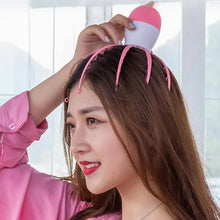 Electric Octopus Claw Scalp Massager Stress Relief Therapeutic Head Scratcher (Not included battery / Mix Color) - Justgrabit Inc.