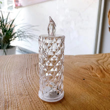 Rose Candles LED Flameless and Smokeless Decorative Acrylic Transparent Candles Led Tea Light Candle Perfect for Gifting, Home, Diwali, Christmas, Crystal Candle Lights, Diwali (1 Pc) (MOQ : - 12 pc ) - Justgrabit Inc.