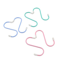 S Shape Metal Hooks for Hanging, Heavy Duty S Shaped Hooks for Hanging Clothes, Metal Hooks for Kitchen, Wardrobe, Work Shop, Bathroom, Garden, Office (6 Pcs Set) - Justgrabit Inc.