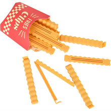 Cute French - Fries - Shaped Bag Clips With in a Magnetic Box (12 Pcs Set) - justgrabit.in | Just Grab It