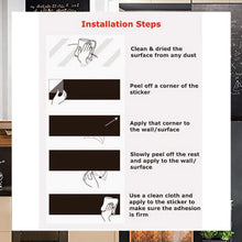 Blackboard Erasable Wall Sticker Chalkboard Sticker Wall Stickers Mural - justgrabit.in | Just Grab It