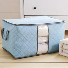Premium Quilted Foldable Storage Bag with Transparent Window - Justgrabit Inc.