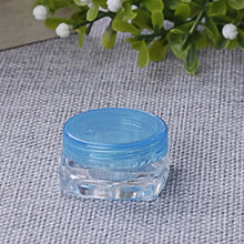 Plastic Empty Round Makeup Jar Pot Travel Cream Powder Cosmetic Container (1 Pc) - Justgrabit Inc.