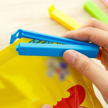 100 Pc Food Sealing Clip used in all kinds of household and official kitchen places for sealing and covering packed food stuff and items. - Justgrabit Inc.