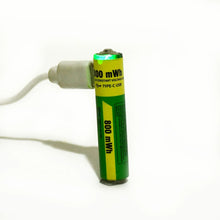 AAA Rechargeable 800 mWh Batteries With Recharging Cable (2 Pc Set) - Justgrabit Inc.