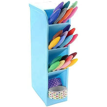 Multipurpose 4 Compartment Pen Holder Office Desktop (1 Pc) - justgrabit.in | Just Grab It