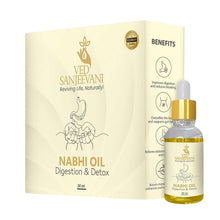 Ved Sanjeevani 30ML Ayurvedic Nabhi Oil for Digestion & Detox (30ML / 1 Pc) - justgrabit.in | Just Grab It