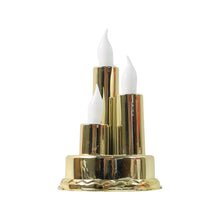 LED Flameless Candle Lamp with Triple Candle Design (1 Pc) - justgrabit.in | Just Grab It