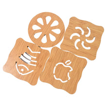 Wooden Table Coasters Tea Coasters (1 Pc / Mix Design) - Justgrabit Inc.