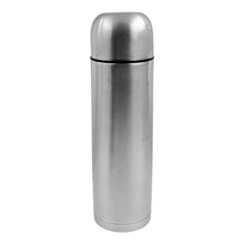 Vacuum Flask Without Cover, 18/8 Stainless Steel | Hot and Cold Water Bottle with Push - Down Lid | Double Walled Stainless Steel Bottle for Travel, Home, Office, School, Picnic (750 ML / Without Cover) - Justgrabit Inc.