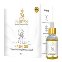 Ved Sanjeevani Nabhi Oil Sleep Inducing Stress Relief (30ML / 1 Pc) - justgrabit.in | Just Grab It