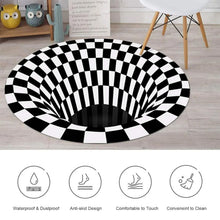 3D Space Round Carpet, Floor Mat Non - Woven Doormat (1 Pc / 78 Cm) - justgrabit.in | Just Grab It
