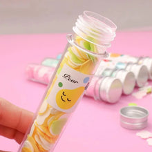 Portable Hand Washing Bath Flower Shape Paper Soap Strips In Test Tube Bottle - Justgrabit Inc.