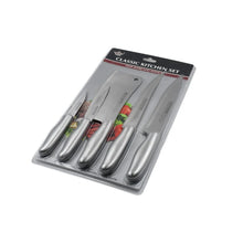 Big Size Professional Sharp Durable Quality Pack of 5 Kitchen Knives Set Basic Kitchen Tools - Stainless Steel Kitchen Gadgets (5 Pc Set) - justgrabit.in | Just Grab It