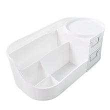Multi - Functional Plastic Vanity Storage Box - Justgrabit Inc.
