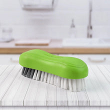 Pro Clean Multi - Purpose Cloth Washing Brush with Plastic Handle (1 Pc) - Justgrabit Inc.