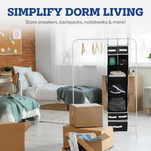 9 Shelf Hanging Closet Organizer with 5 Drawer Organizers - justgrabit.in | Just Grab It