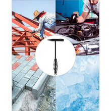 Welding Slag Removal Hammer with Coil Spring Handle | Heavy Duty Chipping Tool for Slag & Spatter Cleaning (1 Pc) - Justgrabit Inc.