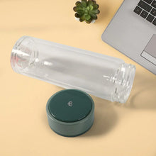 Double Wall Glass Infuser Tea Mug (280ml Approx / 1 Pc) - Justgrabit Inc.