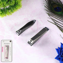 Stainless Steel Folding Portable Large Nail Clippers with Nail File (1 Pc / Mix Design) - justgrabit.in | Just Grab It