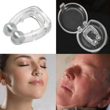 Silicone Magnetic Nose Clip Anti Snore Device for Heavy Snoring Sleeper (1 Pc) - justgrabit.in | Just Grab It