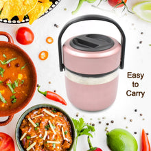 Leak - Proof Thermos Flask: Keeps Food Hot & Fresh (Stainless Steel, Multi - Color) - Justgrabit Inc.