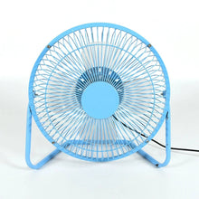 Big USB Table Desk Personal Metal Electronic Fan, Compatible with Computers, Laptops, Student Dormitory, Suitable For Office, School Use (1 Pc) - Justgrabit Inc.