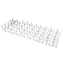 8mm Nail Cable Clips Set (50 Pc) - justgrabit.in | Just Grab It