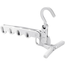 5 - Hole Foldable Clothes Hanger – Robust, Space - Saving Travel Rack - Justgrabit Inc.