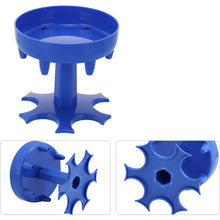 6 - Way Plastic Shot Glass Dispenser with Holder Stand (1 Pc) - justgrabit.in | Just Grab It